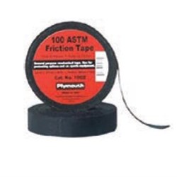 Plymouth 1002 Friction Tape 19mm W 18 m L Black