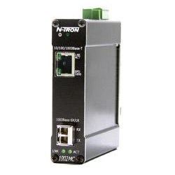 Red Lion 1002MC-LX-10 Industrial Media Converter 1 x RJ45 Port 1 x SFP LC Duplex Gigaabit Fibre Port