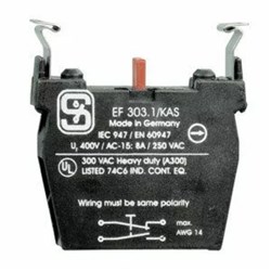 Schmersal 101022137 Contact Element 1NC+1NO Thermoplastic M20x1.5mm Screw Terminal