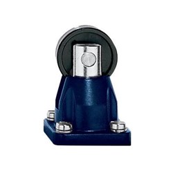 Schmersal 101058837 Medium-Duty Position Switch Roller Plunger 1NO-1NC Grey Cast Iron Galvanized Silver Contact