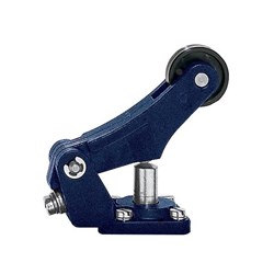 Schmersal 101059049 Medium-Duty Position Switch Offset Roller Lever 1NO-1NC Grey Cast Iron Galvanized Silver Contact