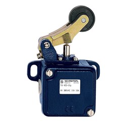 Schmersal 101059075 Medium-Duty Position Switch Offset Roller Lever NC Grey Cast Iron Galvanized Silver Contact