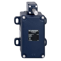 Schmersal 101059160 Medium-Duty Position Switch Offset Roller Lever NC Grey Cast Iron Galvanized Silver Contact