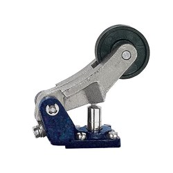 Schmersal 101059169 Medium-Duty Position Switch Offset Roller Lever 1NO-1NC Grey Cast Iron Galvanized Silver Contact