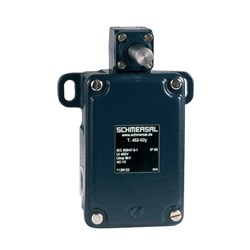 Schmersal 101059390 Medium-Duty Position Switch Roller Lever 1NO Grey Cast Iron Galvanized Silver Contact