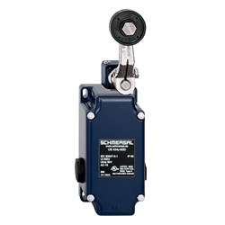 Schmersal 101060633 Position Switch Roller Lever 1NO-1NC Die Cast Light Alloy Silver Contact