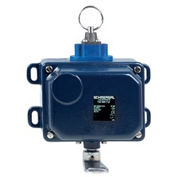 Schmersal 101087881 Pull-Wire Emergency Stop Switch 1NO-2NC Aluminium Chromated Steel