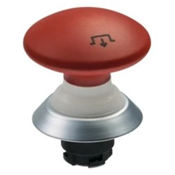 Schmersal 101163587 Emergency Stop Latching Pushbutton Red Flange ABS