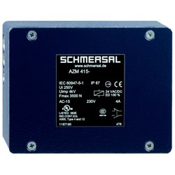 Schmersal 101167208 Solenid Interlock Switch 230VAC NO+NC