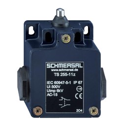 Schmersal 101169963 Position Switch with Safety Function Plunger NC Metal Die Cast Zinc Silver Contact