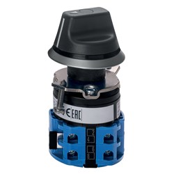 Schmersal 101174635 Selector Step Switch Black/Silver 4Position M20x1.5 Screw Terminal 26mm H