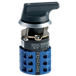 Schmersal 101174639 Selector Step Switch Black/Silver 7Position Angle Roller Lever Plastic Reinforced Glass Fiber