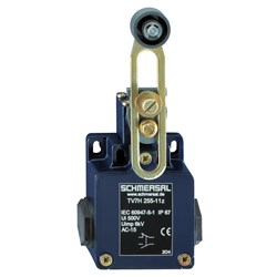 Schmersal 101179023 Position Switch with Safety Function Roller Lever 1NO-1NC Metal Die Cast Zinc Silver Contact