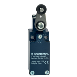 Schmersal 101179081 Position Switch W/Safety Function Roller Lever Metal Die Cast Zinc Silver Contact
