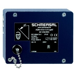 Schmersal 101186885 Solenid Interlock Switch 24VAC/VDC 2NC+2NO