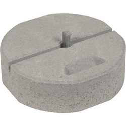 DEHN 102010 Concrete Base 337mm 33mm W 9mm D 33mm H C45/55 Concrete