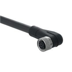 Schmersal 103003641 Pre-wired Cable M8 Female 30 V 2m L Cable Black Sheath