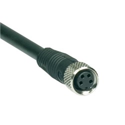 Schmersal 103007356 Pre-Wired Cable 30VAC/DC 2000mA Black Sheath