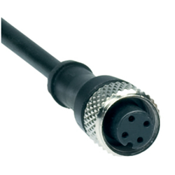 Schmersal A-K4P-M12-S-G-10M-BK-2-X-A-4-6 5-POLE CABLE 103010893