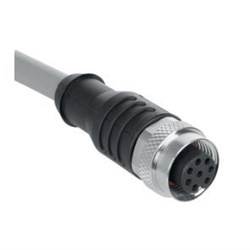 Schmersal 103011787 Pre-Wired Cable M12 Female 15m L Cable Black Handle