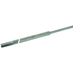 DEHN 103221 Air-Termination Rod M16 2000mm L Aluminium Magnesium Silicon Alloy