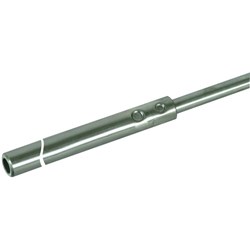 DEHN 103439 Air-Termination Rod 16mm Dia 2500mm L Stainless Steel