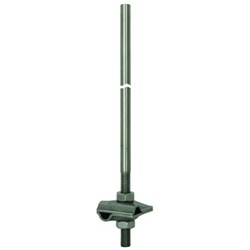 DEHN 105071 Air-Termination Tip W/Clamp 8-10mm 10mm Round Conductor Stainless Steel