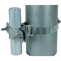 DEHN 105160 Fixing Clamp W/Tension Strap 23mm W 4mm D 25mm H Stainless Steel