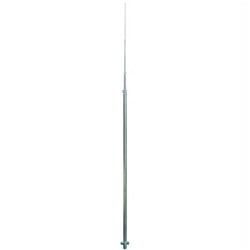 DEHN 105190 Air-Termination Rod With Earth Clamp 40mm Round Conductor 4000mm L Stainless Steel