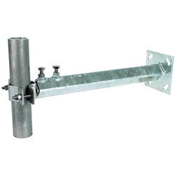 DEHN 105343 Mount Bracket 120mm W 4mm D 120mm H Stainless Steel Hot Dip Galvanized Steel