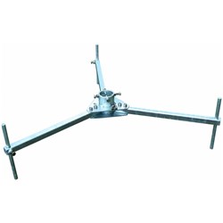 DEHN 105351 Tripod 1240mm 1300mm W 1450mm D Steel