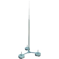 DEHN 105550 Air-Termination Rod With Hinged Tripod 10mm Dia Round 5500mm L