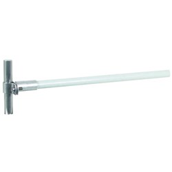 DEHN 106180 ISO Spacer Without Fixing Element 675mm L 6mm W 2mm D 70mm H Stainless Steel