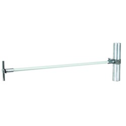 DEHN 106331 Spacer W/Clamp 1030mm L 10mm W 3mm D 110mm H Glass Reinforced Polyester 304 Stainless Steel