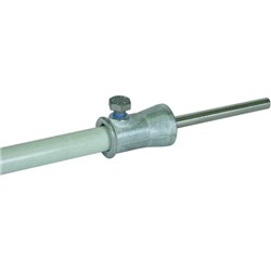 DEHN 106340 Fixing Adapter 8mm 4mm W 3mm D 13mm H Die Cast Zinc 304 Stainless Steel