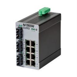 Red Lion 111FX3-SC Unmanaged Industrial Ethernet Switch ANT