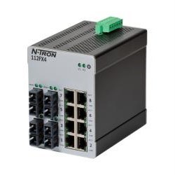 Red Lion 112FXE4-SC-15 Ethernet Unmanaged Switch FX Cable-Singlemode 10/100 Base-TX RJ45