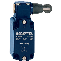 Schmersal 131161735 Position Switch Roller Plunger 1NO-1NC 75.3mm W Die Cast Light Alloy Painted