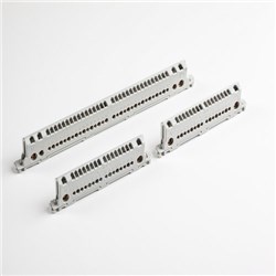 IDE 22004AS/NZS Earth + Neutral Bar with Label 36-54-P IP65 For: IDE IP65 LC