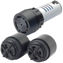 Pfannenberg 23270800000 Panel Mount Buzzer 80dBA 24VDC Panel Mount 22mm Dia Hole