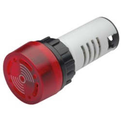 Pfannenberg 23272805000 Panel Mount Buzzer Red 24VAC/DC