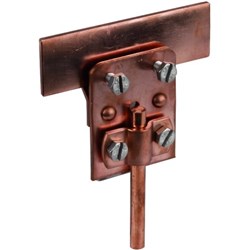 DEHN 251027 Seam Clamp 0.7-5mm M6 x 12mm Screw Copper