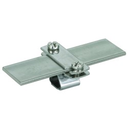 DEHN 274030 Conductor Holder Screw Clamp Mount 3mm W 2mm D 5mm H M8 304 Stainless Steel