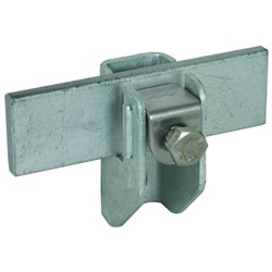 DEHN 277230 Strip Holder W/Pressure Pipe M8 x 25mm Screw 5mm W 3mm D 6mm H Steel