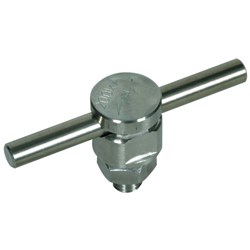 DEHN 301209 KS Connector W/Spring Washer M10 Screw 11mm W 2mm D 20mm H Stainless Steel