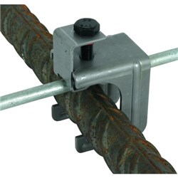 DEHN 308036 Connecting Clamp W/Clamping Frame 20-32mm 8-10mm M10 x 35mm Screw Steel