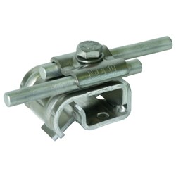 DEHN 339051 Gutter Clamp W/Double Cleat 8-10mm M8 x 20mm M8 x 25mm Screw Aluminium 304 Stainless Steel