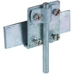 DEHN 365040 Seam Clamp W/Cleat 0.7-10mm M6 x 16mm Screw Steel