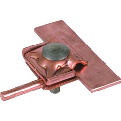 DEHN 365227 Saddle Clamp 0.7-10mm M10 x 45mm Screw Copper