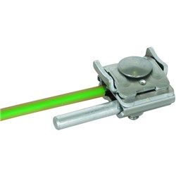 DEHN 365250 Saddle Clamp 0.7-8mm M8 x 35mm Screw Aluminium